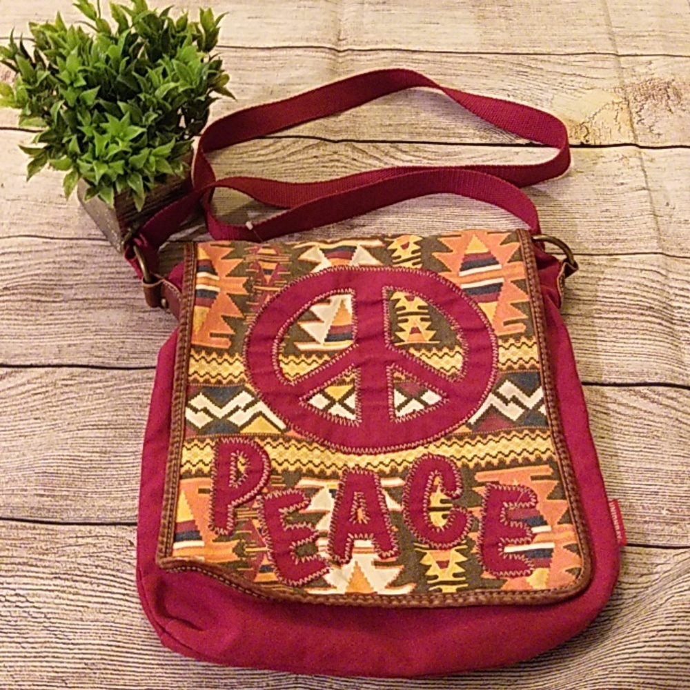 Unionbay peace shoulder bag
